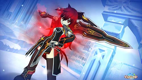 Cool Elsword Two Hand Sword